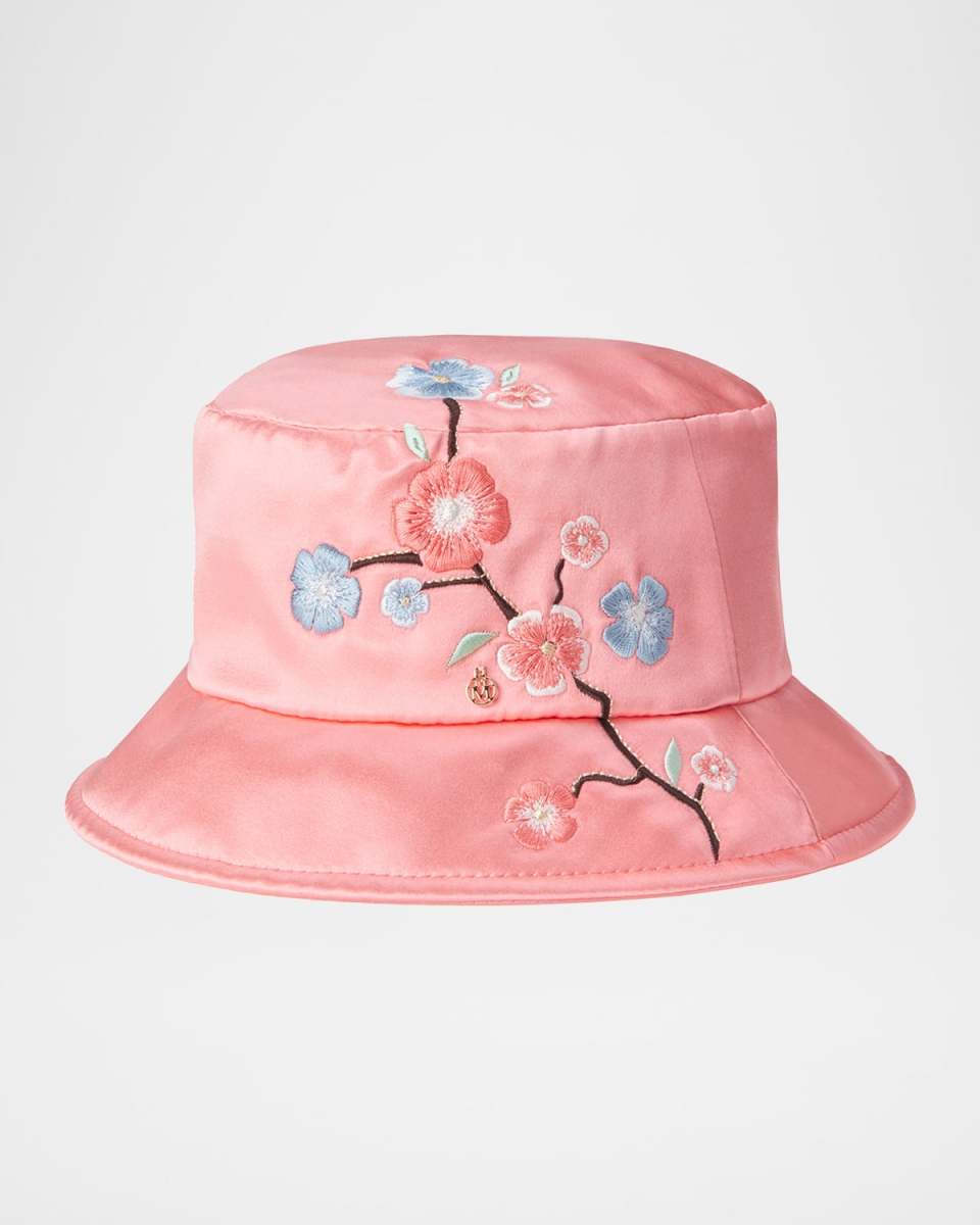 Jason Sakura Satin Bucket Hat